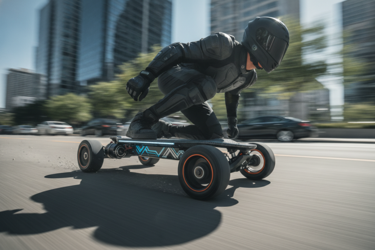 Skate électrique 50 km/h : guide complet pour choisir, rouler vite et rouler légal