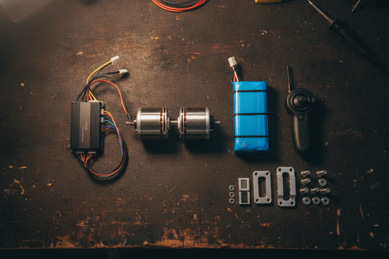 Composants d'un kit DIY